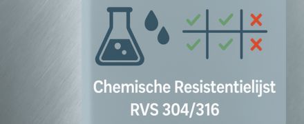 Chemische Resistentielijst RVS304 - RVS316